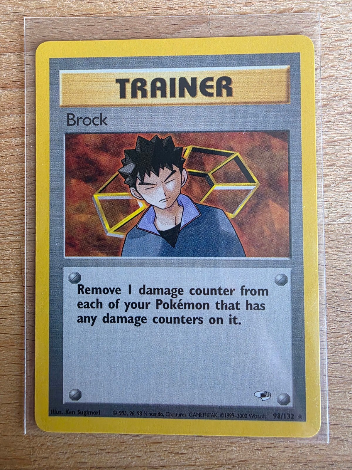 Brock (98 / 132) - Gym Heroes (Engels), Ophalen of Verzenden, Zo goed als nieuw, Losse kaart