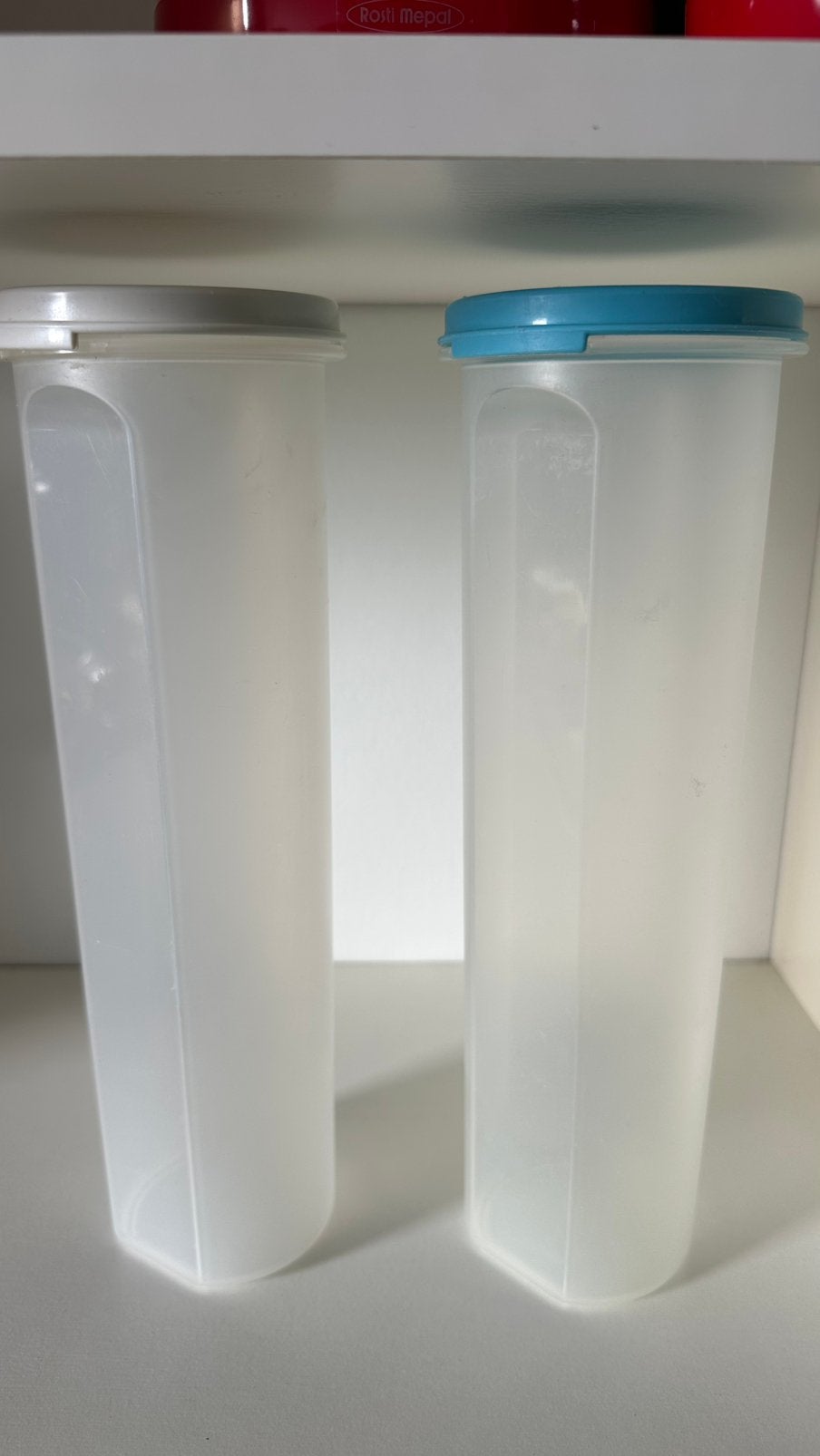 Tupperware ruimtespaarders rond, Ophalen of Verzenden, Zo goed als nieuw, Beker of Kan