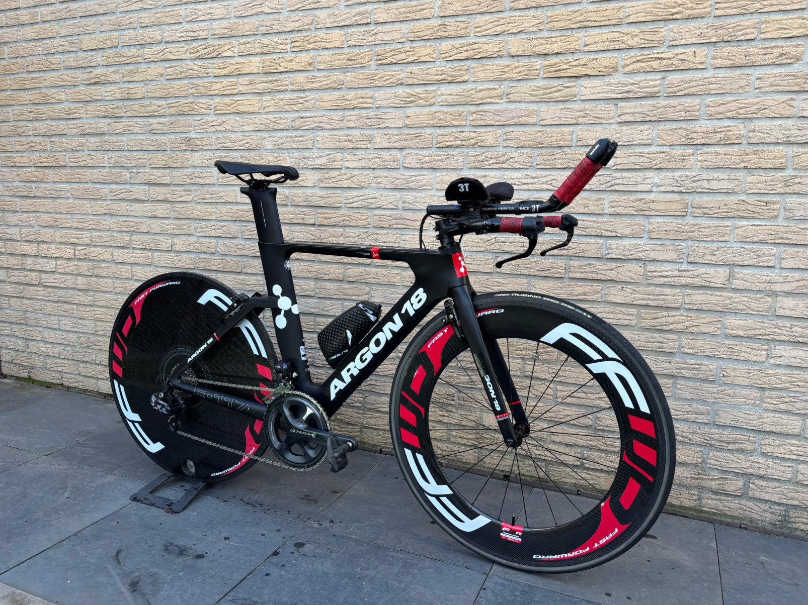 TT tijdrit fiets Argon 18 E-117 maat S, Fietsen en Brommers, Carbon, Zo goed als nieuw, Meer dan 20 versnellingen, Ophalen