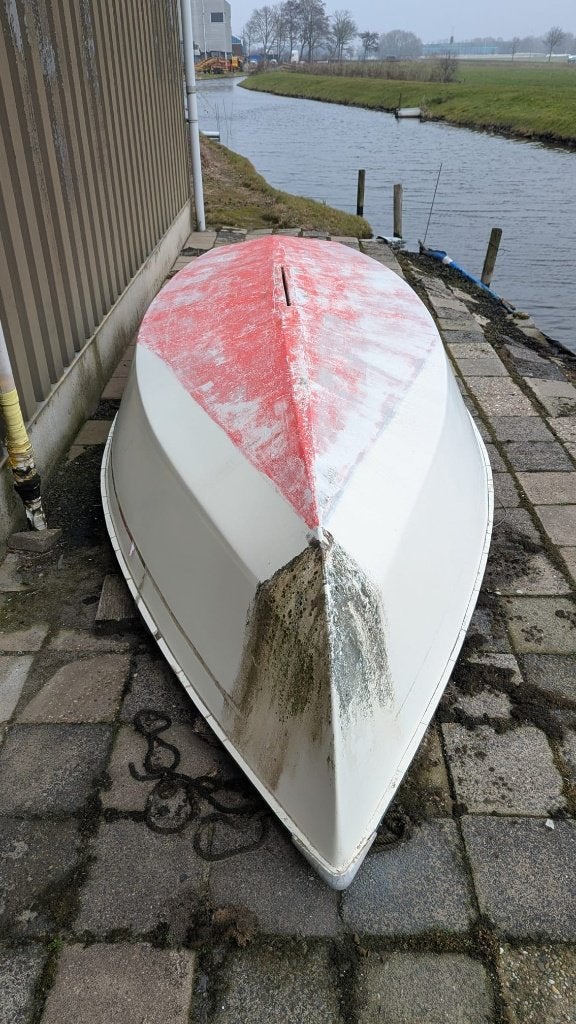 Zeilboot - Volksboot 480 - compleet + buitenboord motor, Ophalen, Gebruikt