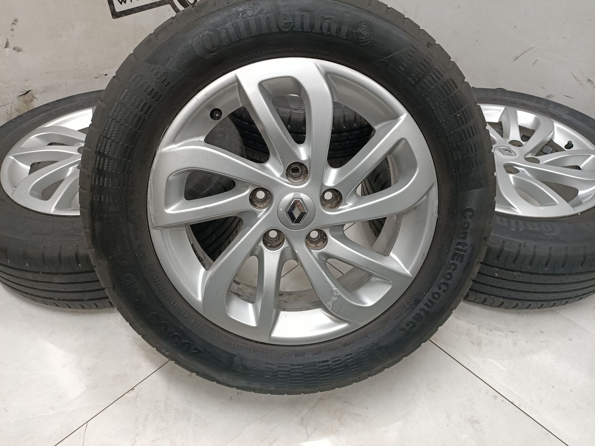 Renault megane kaleido lichtmetaal velgen 16"inch  5x114.3, Auto-onderdelen, Gebruikt, -, -, Banden en Velgen