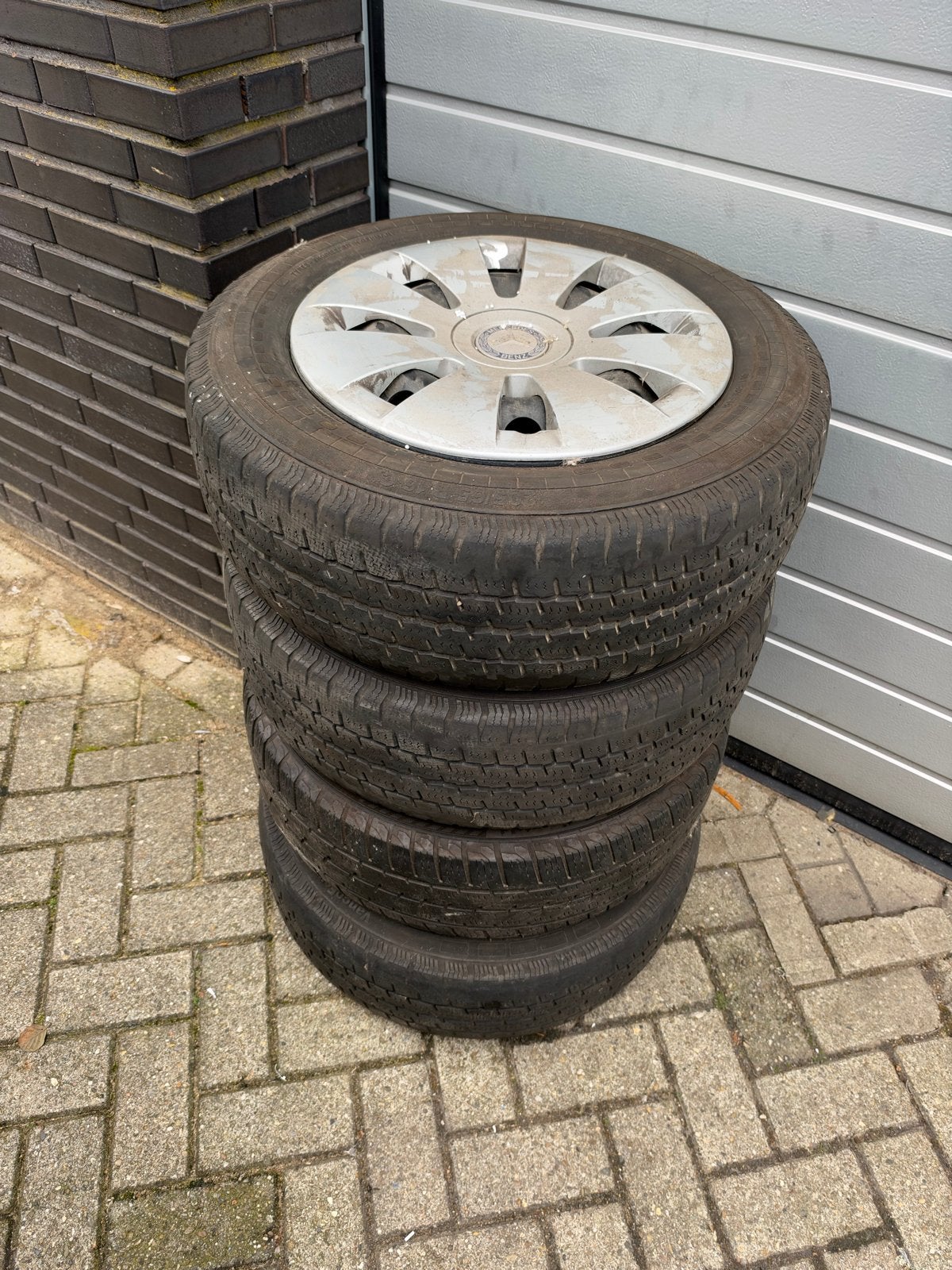 Mercedes Vito Velgen met banden, Ophalen, Gebruikt, Bestelwagen, Banden en Velgen