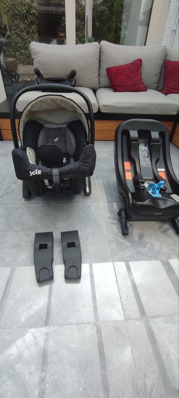 Joie i-Gemm autostoel met i-Base Advance Isofix, Ophalen, Zo goed als nieuw, Overige merken