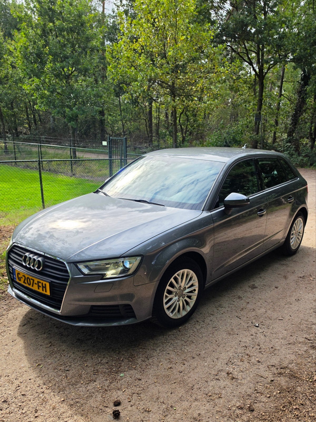 Audi A3 1.0 Tfsi 116pk 2018 Grijs, Auto's, Voorwielaandrijving, 620 kg, Handgeschakeld, 115 pk