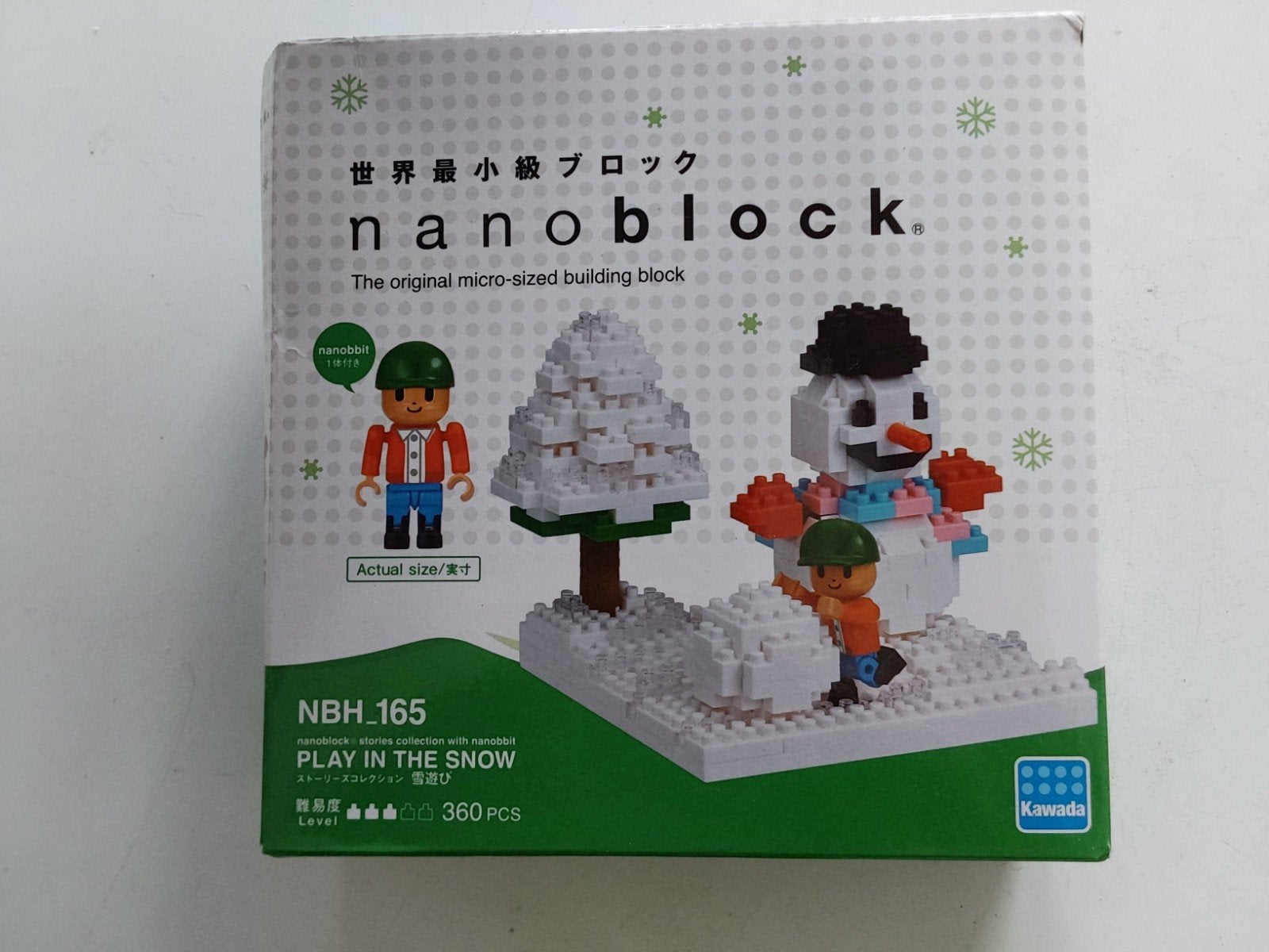 Kawada Nanoblock Play In The Snow 🆕️ ( in seal ), Kinderen en Baby's, Speelgoed | Bouwstenen, Ophalen of Verzenden, Nieuw, Overige merken