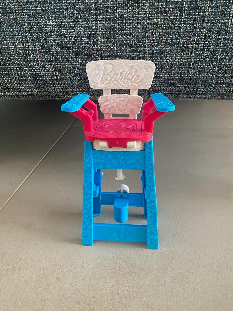 Barbie strandstoel / reddersstoel voor poppen, Ophalen of Verzenden, Gebruikt, Meisje