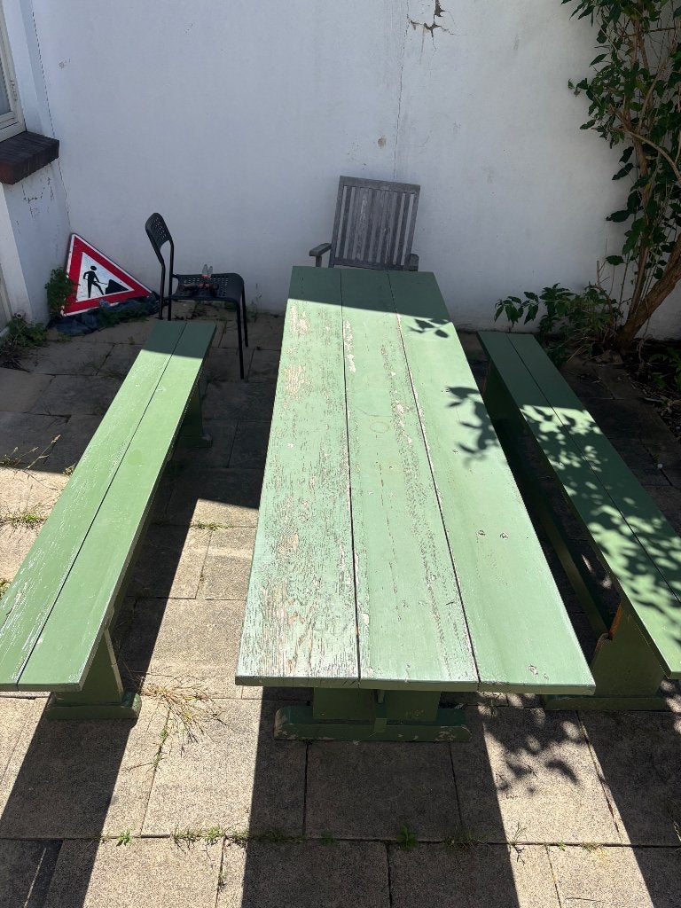 Out side table, Ophalen, Overige materialen, Gebruikt, Rechthoekig