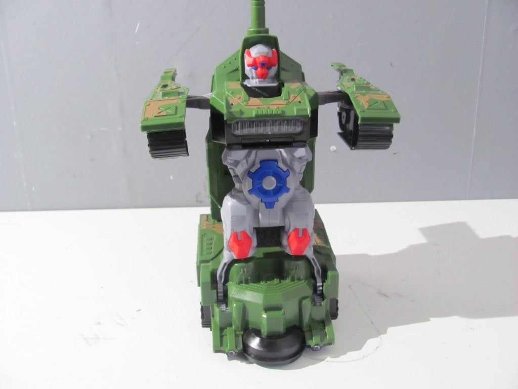 Transformer tank van yi jun toys maakt geluid, G1, Ophalen of Verzenden, Zo goed als nieuw, Overige rassen