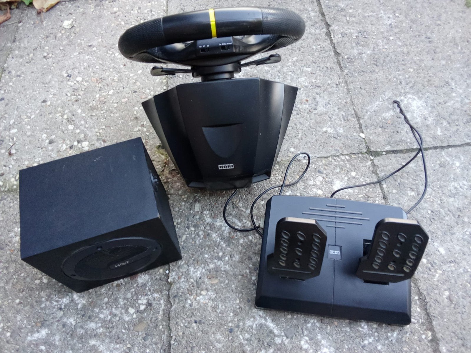 Hori Wireless Racing Wheel Apex voor PlayStation, Spelcomputers en Games, Racestuur, Gebruikt, Force feedback, Hori