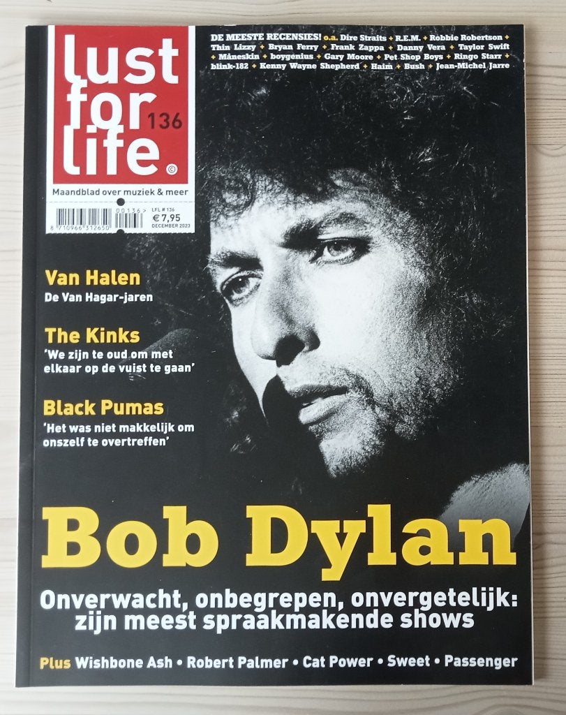 Lust for life: O.a. Bob Dylan en Van Halen., Boeken, Ophalen of Verzenden, Zo goed als nieuw, Artiest