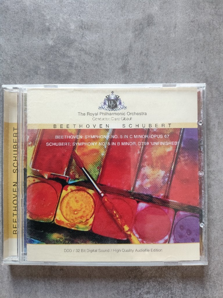Beethoven Schubert The Royal Philharmonic Orchestra, Cd's en Dvd's, Ophalen of Verzenden, Classicisme, Zo goed als nieuw, Overige typen
