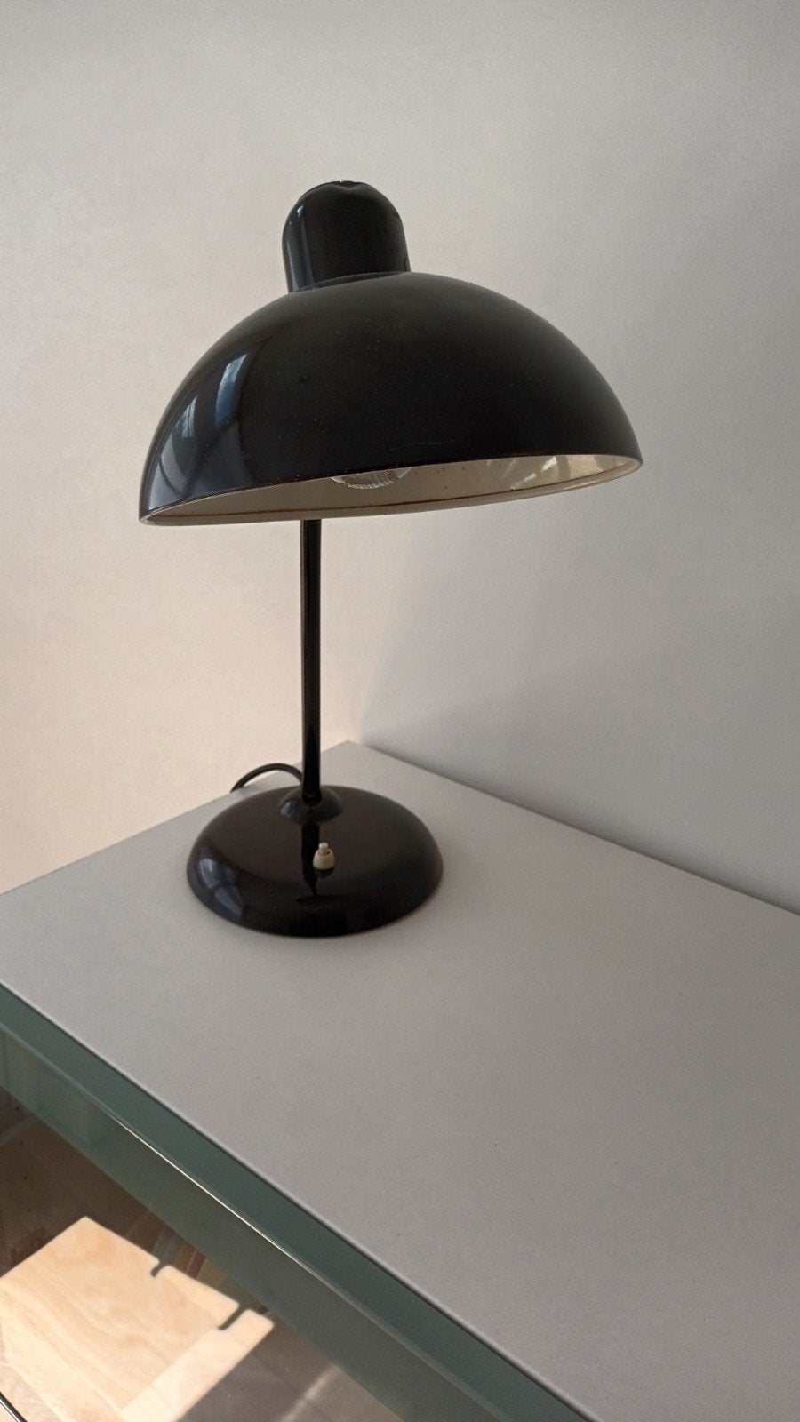 Vintage Kaiser Idell bureaulamp - Bauhaus design, Ophalen of Verzenden