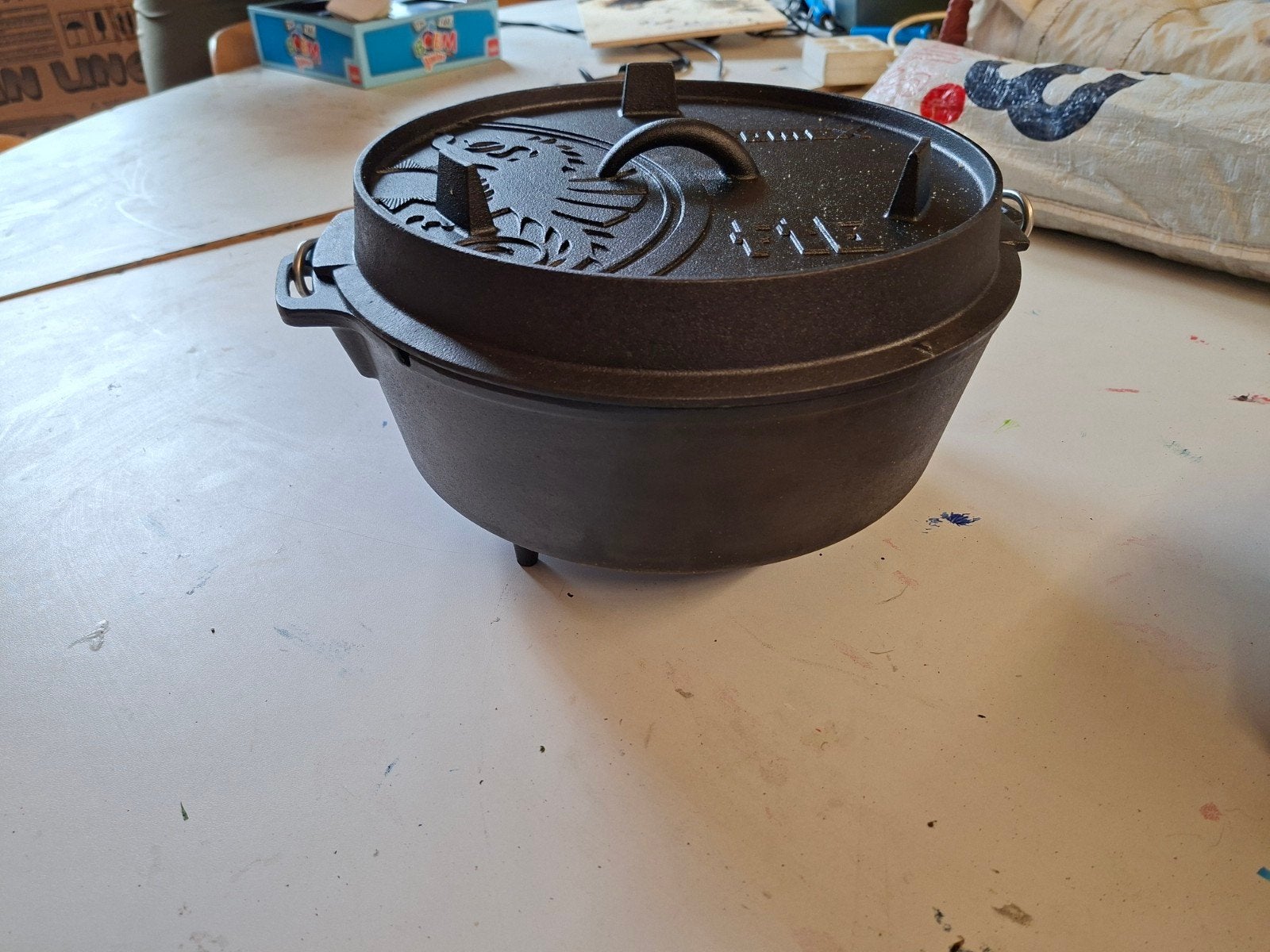 Petromax FT6 Dutch Oven Gietijzeren Braadpan, Ophalen, Geschikt voor barbecue, Nieuw, Overige merken