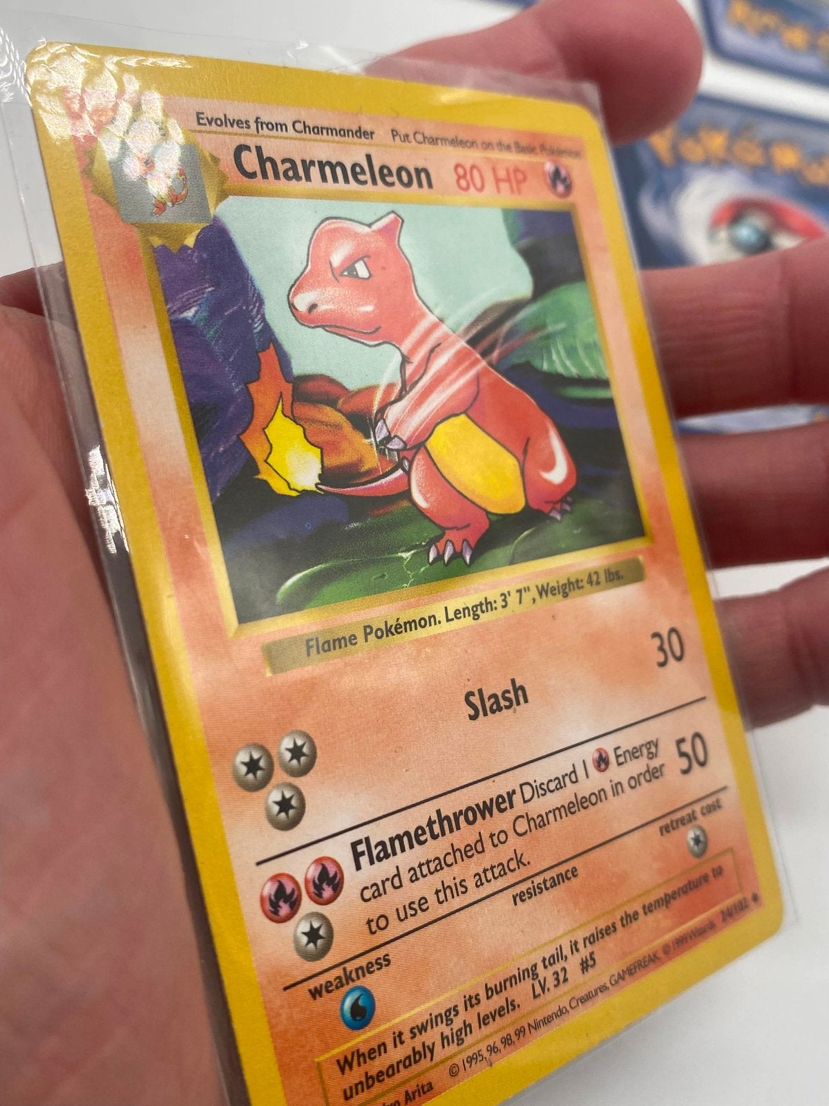 Pokémon Shadowless Base Set Lot – Charmeleon,, Ophalen of Verzenden, Zo goed als nieuw, Meerdere kaarten