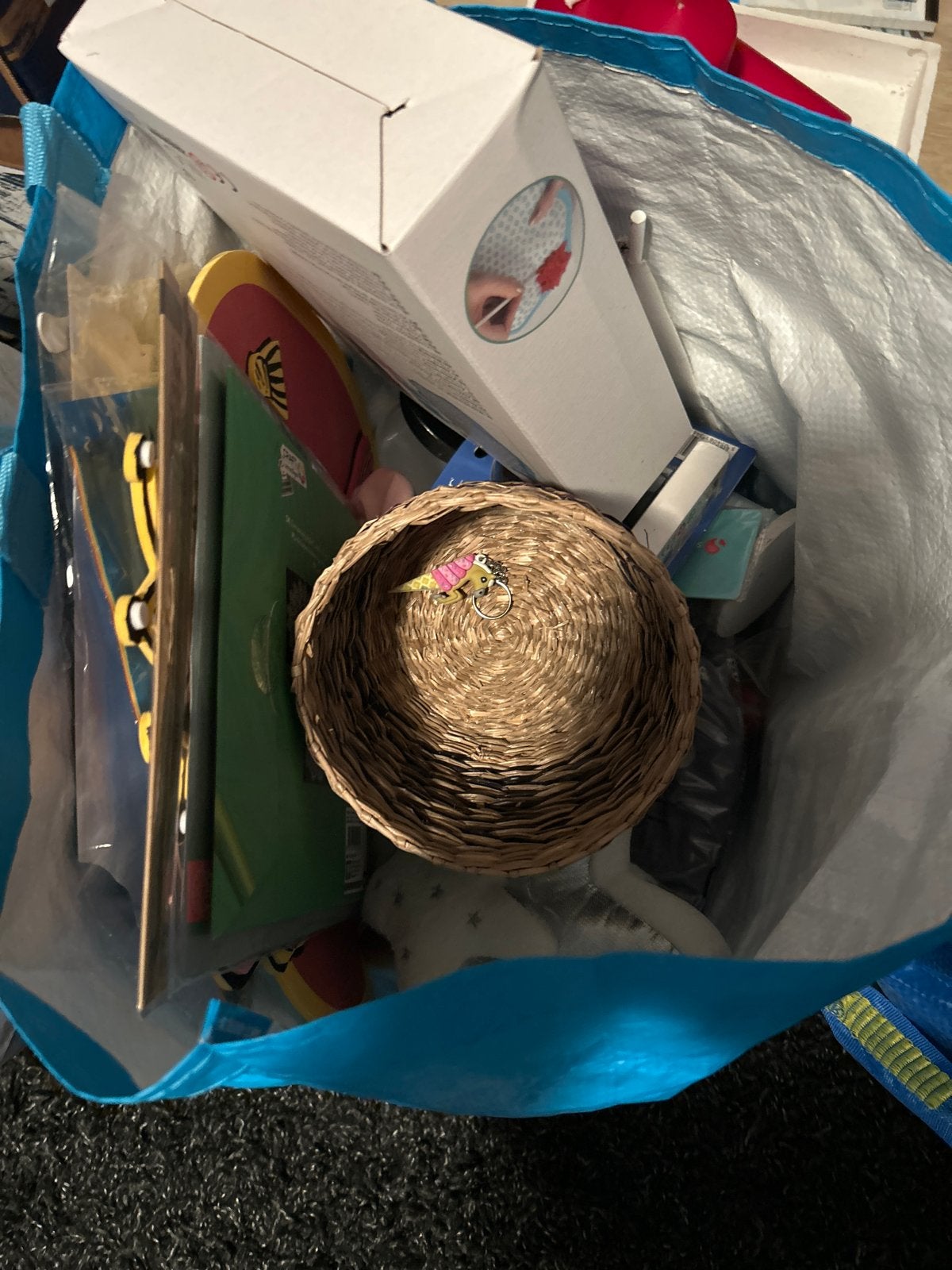 GRATIS Tas vol rommelmarktspullen, Ophalen, Gebruikt
