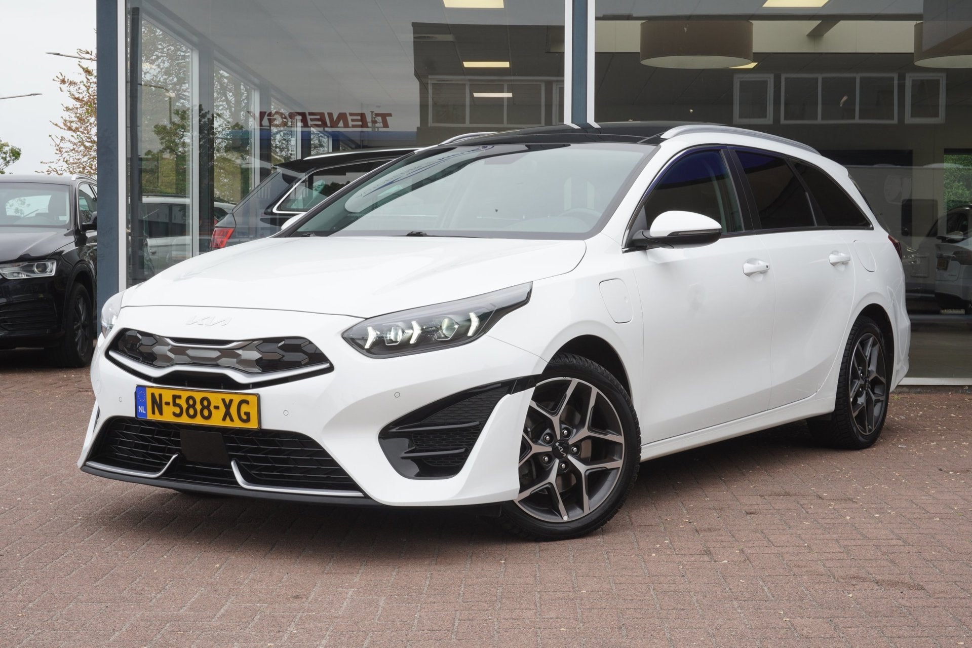 Kia Ceed Sportswagon 1.6 GDI PHEV ExecutiveLine Automaat | V, Auto's, Gebruikt, Wit, Te koop, 1300 kg