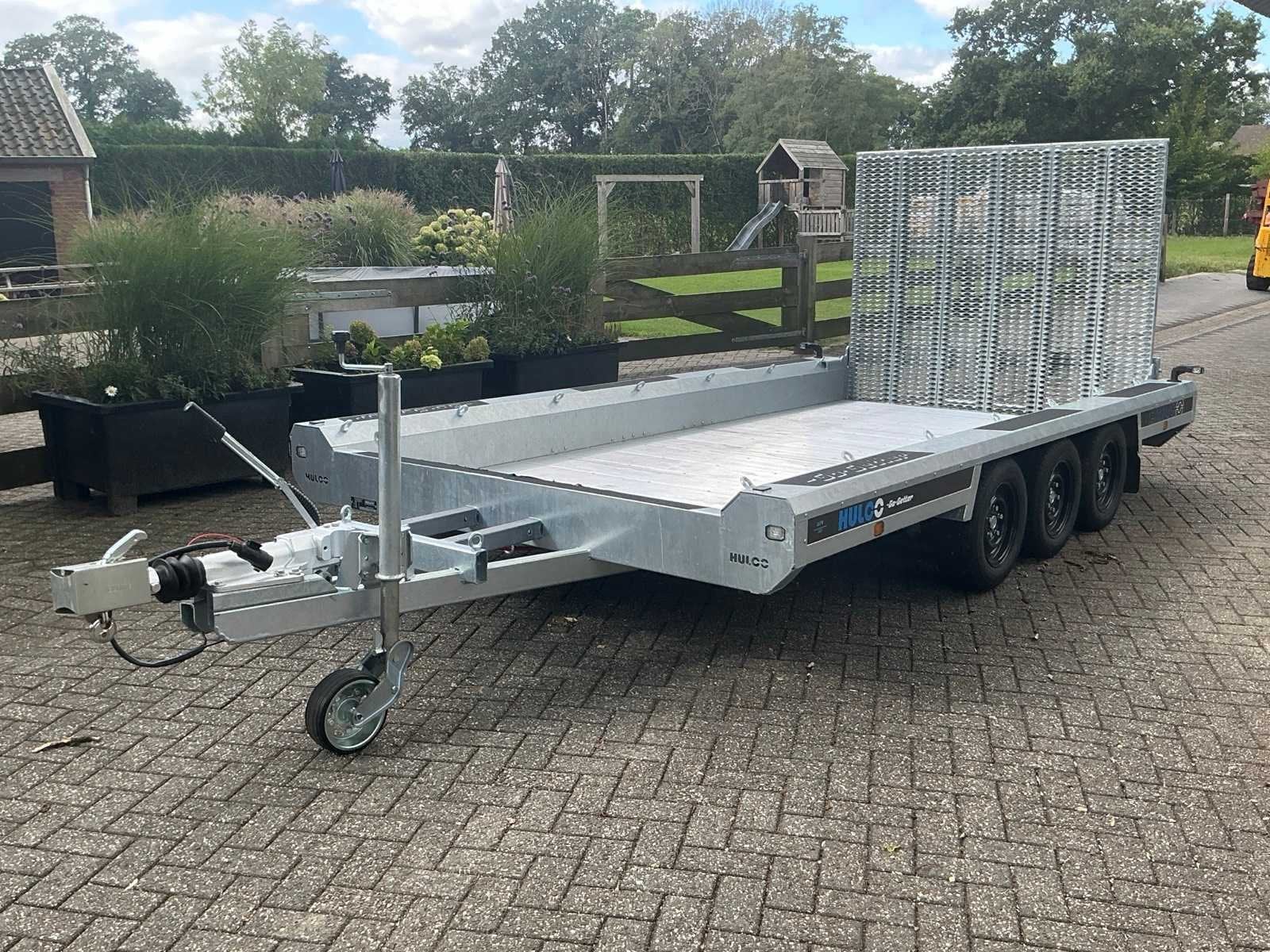 2026 Hulco HU Go Getter Oprij Aanhangwagen Machine transport, Auto diversen, Aanhangers en Bagagewagens, Gebruikt