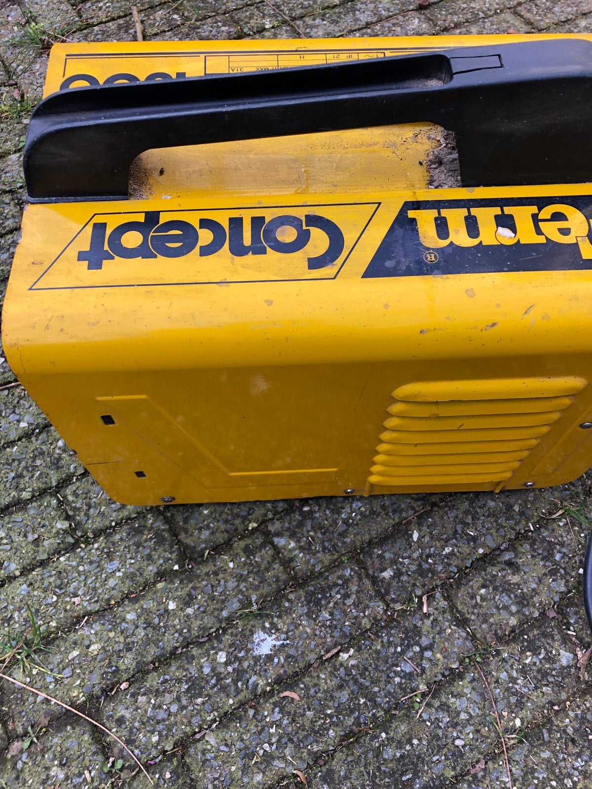 Lasapparaat Ferm, Ophalen, Gebruikt, 150 tot 250 ampère, Elektroden