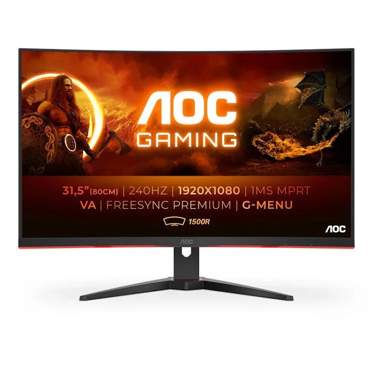 AOC C32G2ZE 32" Curved Gaming Monitor 240Hz 0,5ms
