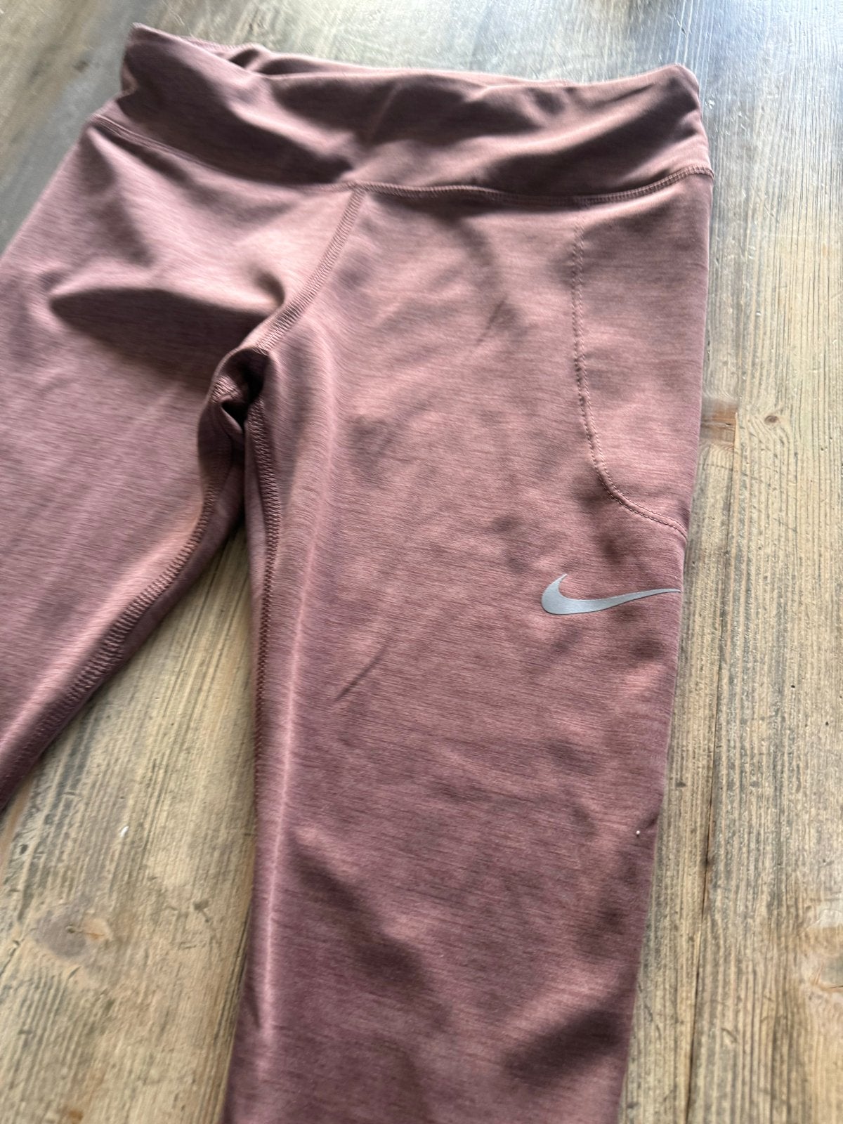 Nike Dri-FIT Sportlegging Dames - Maat M, Maat 38/40 (M), Bruin, Ophalen of Verzenden, Fitness of Aerobics