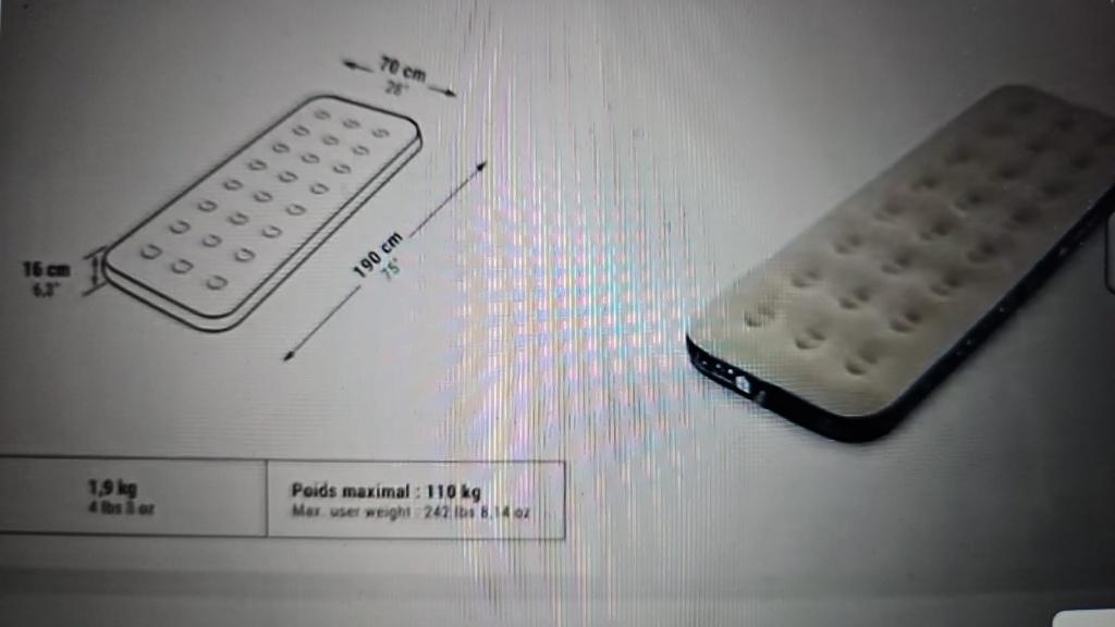 Ikea luchtbed, Ophalen, Zo goed als nieuw, 1-persoons