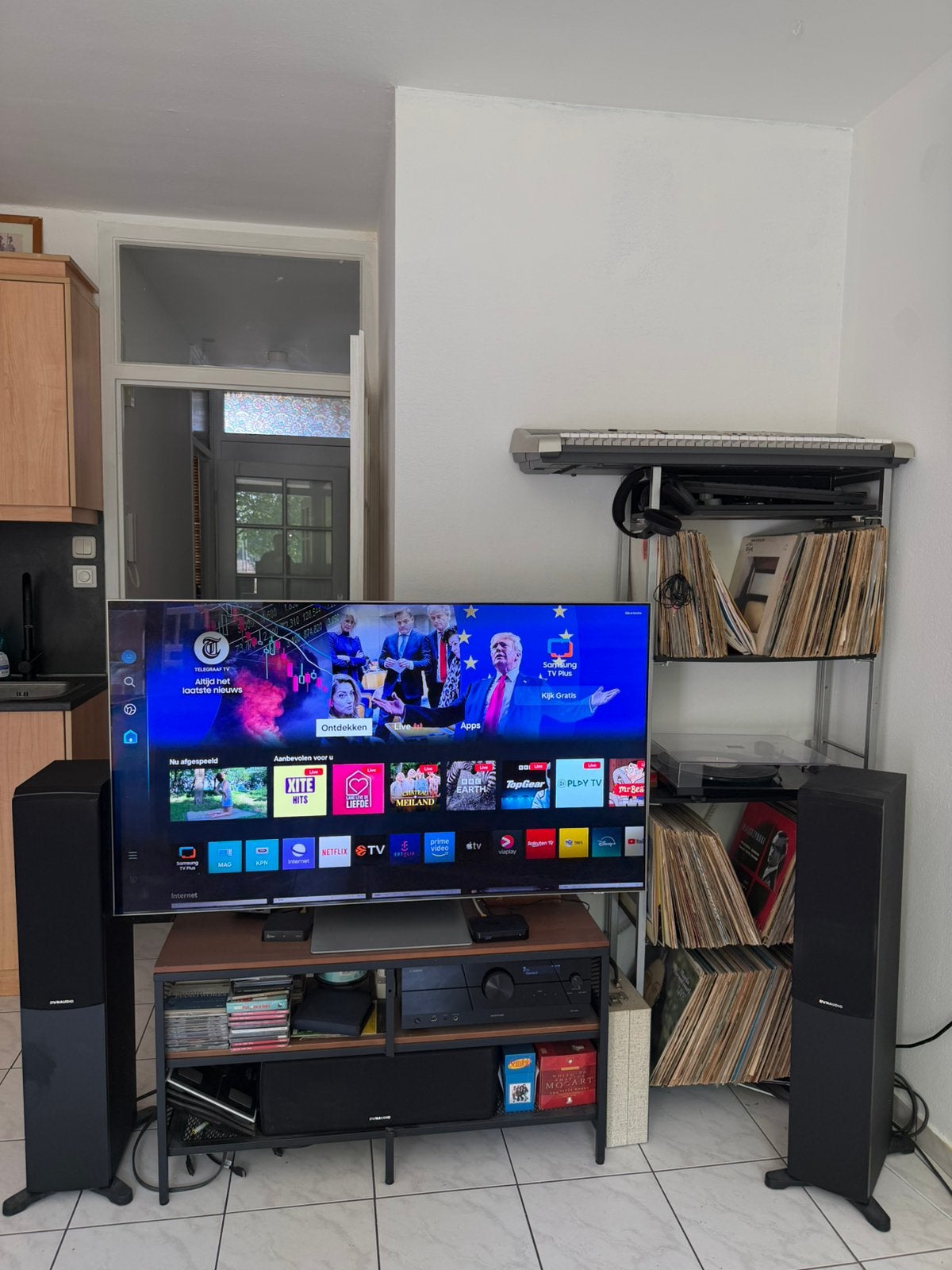 Samsung QE55QN95B Neo QLED 55” 4K + One Connect Box, Audio, Tv en Foto, Televisies, Ophalen, QLED, 120 Hz, Zo goed als nieuw