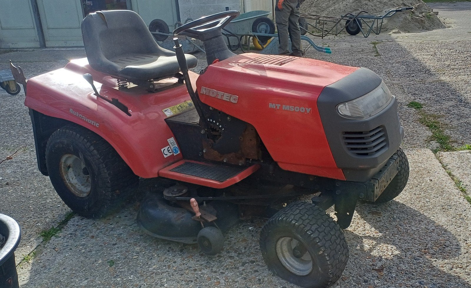 Foto 4 van Zitmaaier Motec MT M500Y - Versnelling vast