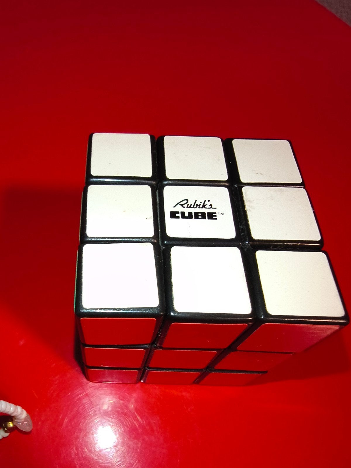 Orginele Rubik's Cube  jaren 80- Klassieke Puzzel, Ophalen of Verzenden, Gebruikt