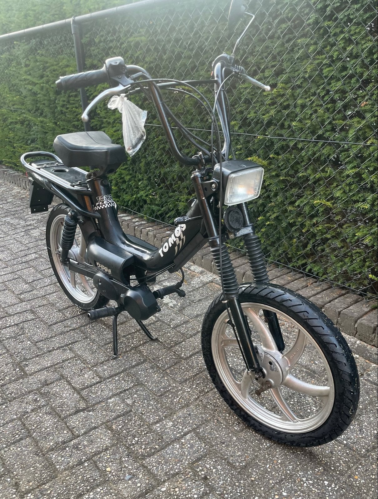 Tomos Rollend Frame (blauw kenteken), Fietsen en Brommers, Brommers | Tomos, Zo goed als nieuw, Flexer, Maximaal 25 km/u, Ophalen