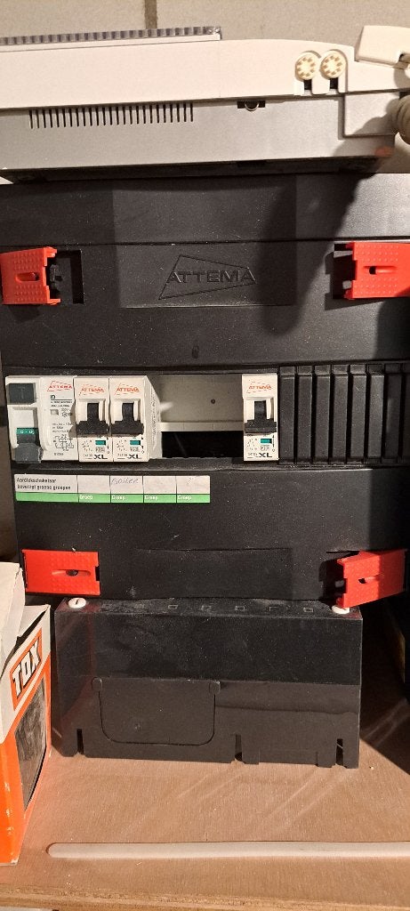 Attema groepenkast met automaten, Ophalen of Verzenden, Gebruikt