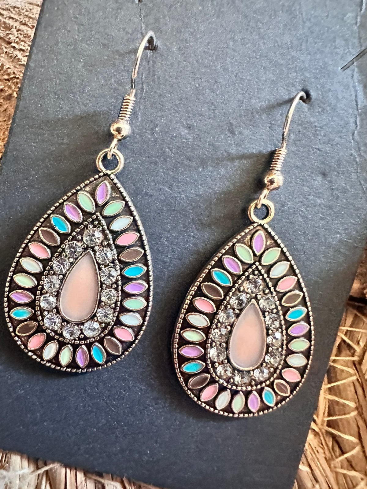 Boho oorbellen / boho chic / ibiza vibes / nieuw, Ophalen of Verzenden, Nieuw, Overige materialen