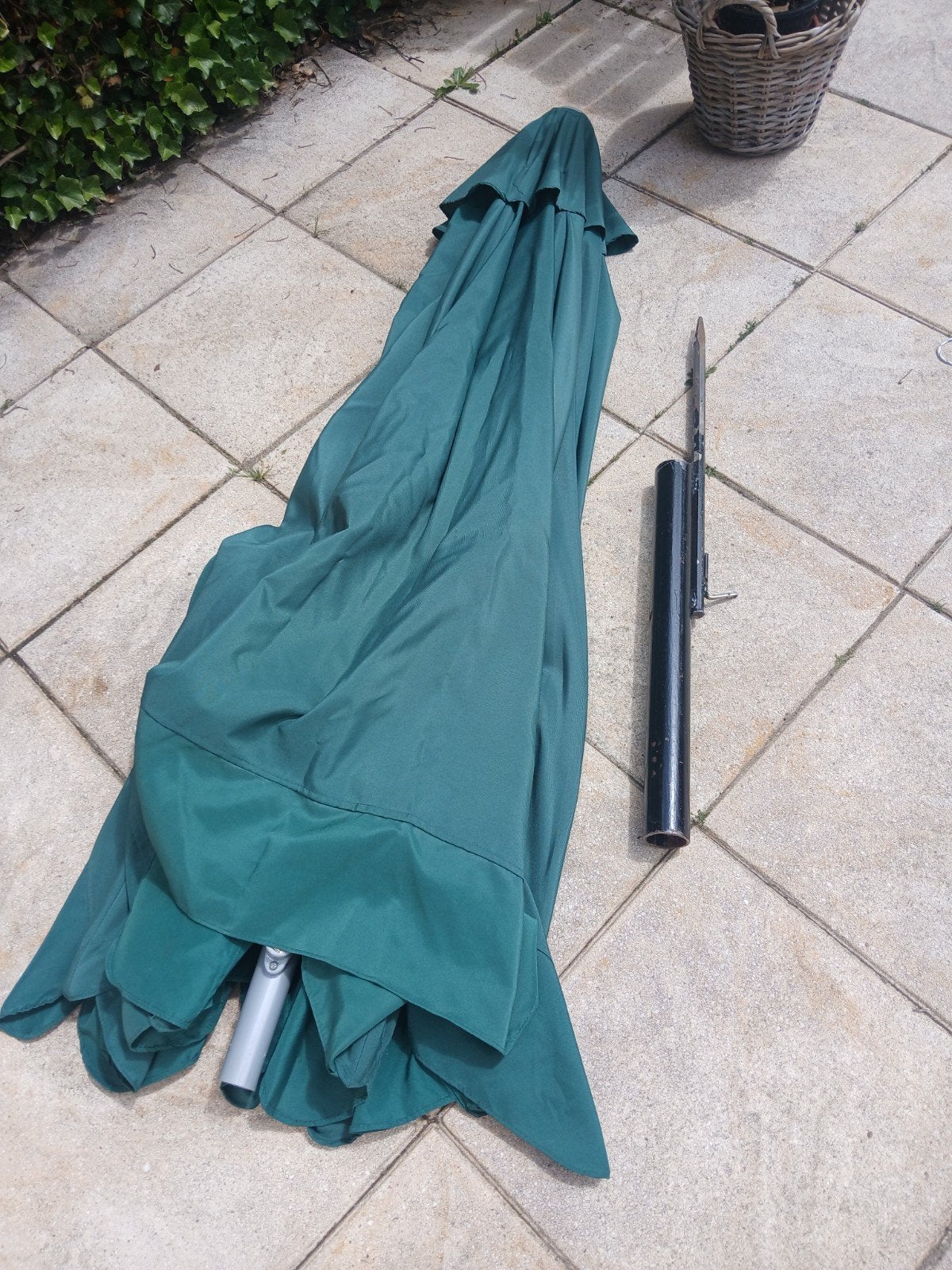 Grote tuin parasol, Tuin en Terras, Ophalen of Verzenden, Parasolvoet