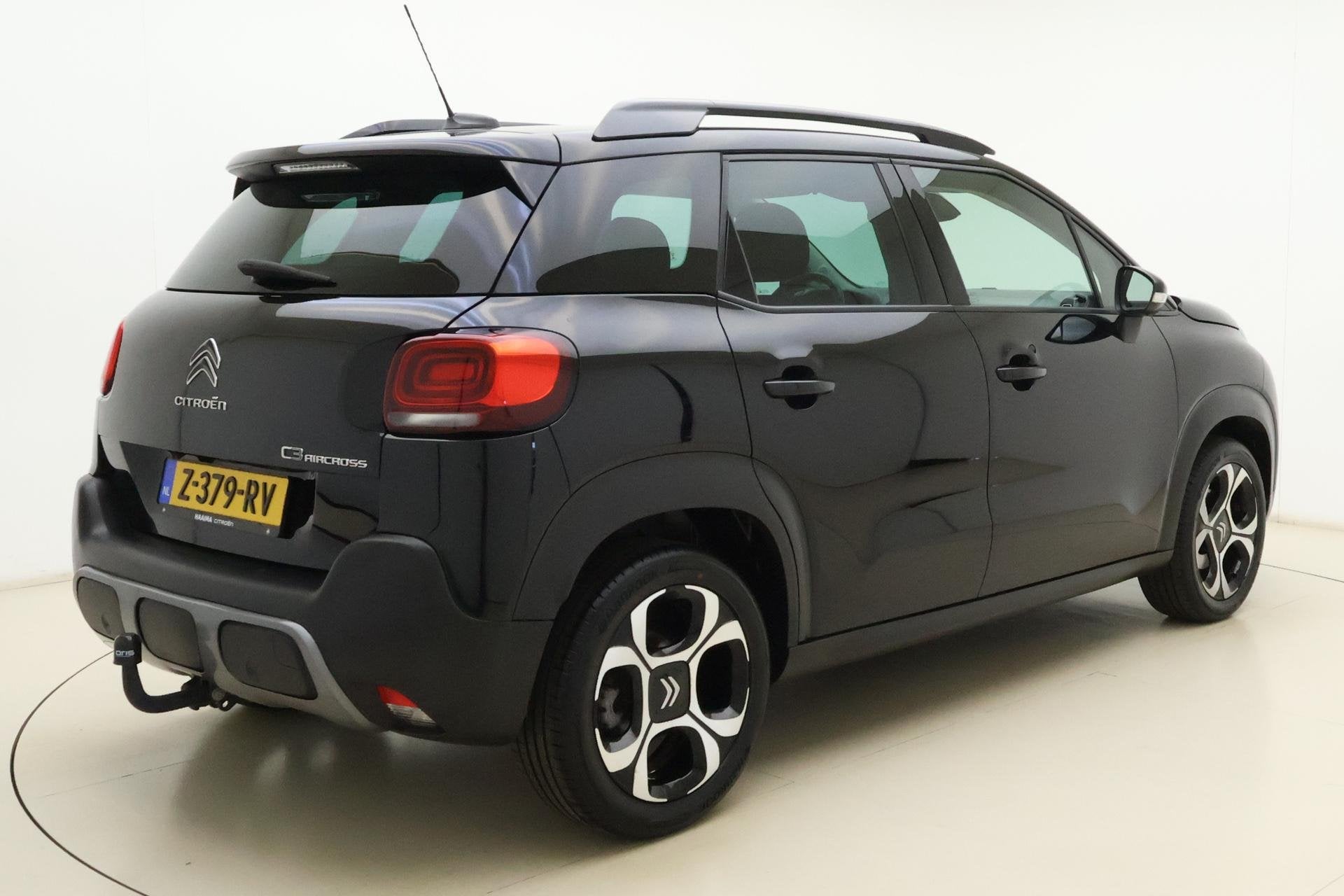 Citroen C3 Aircross 1.2 PureTech Business, Auto's, Gebruikt, Euro 6, Zwart, Bedrijf