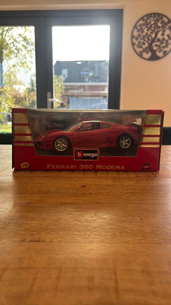 Ferrari 360 modena modelauto, Ophalen of Verzenden, Zo goed als nieuw, Auto