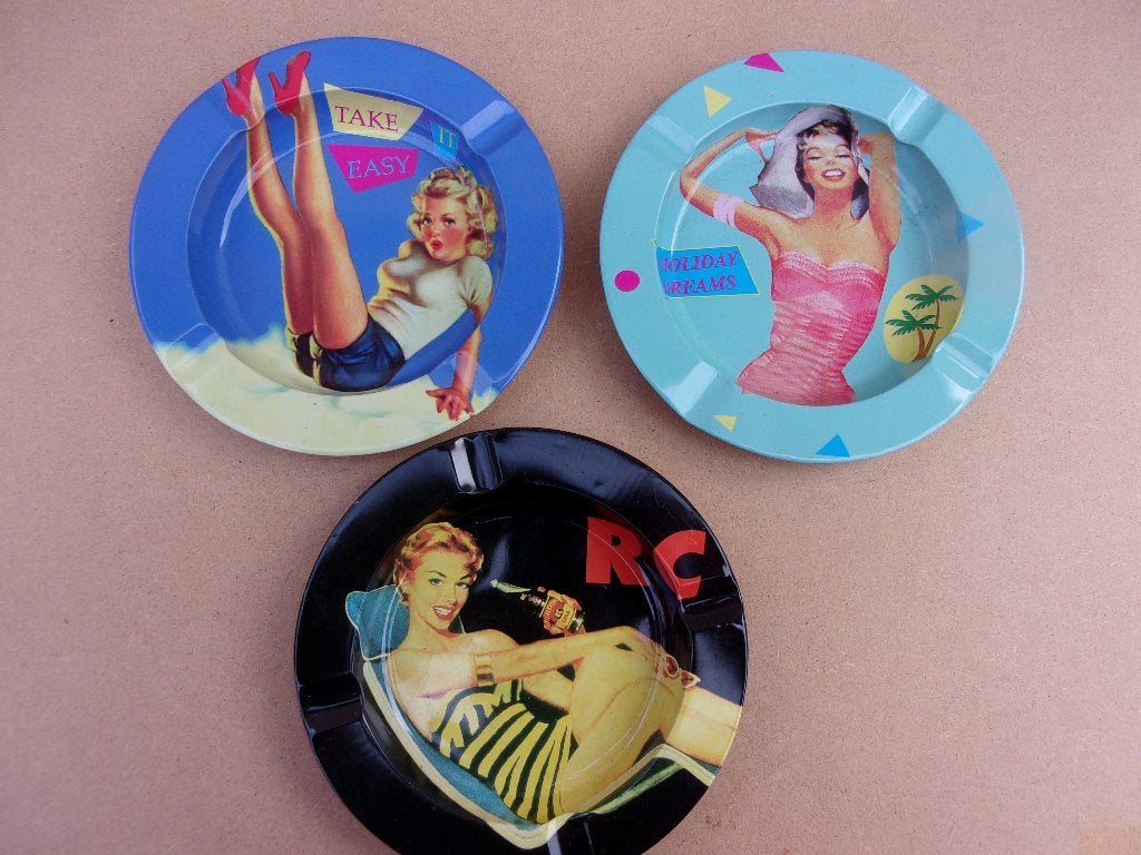 3 ASBAKKEN voor € 5,00, Verzamelen, Retro, Ophalen of Verzenden, Huis en Inrichting