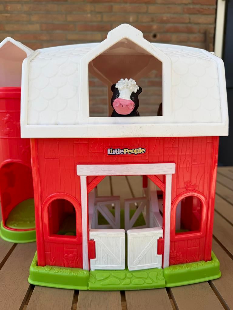 Fisher-Price Little People Boerderij met Dieren, Ophalen, Gebruikt, Jongen of Meisje