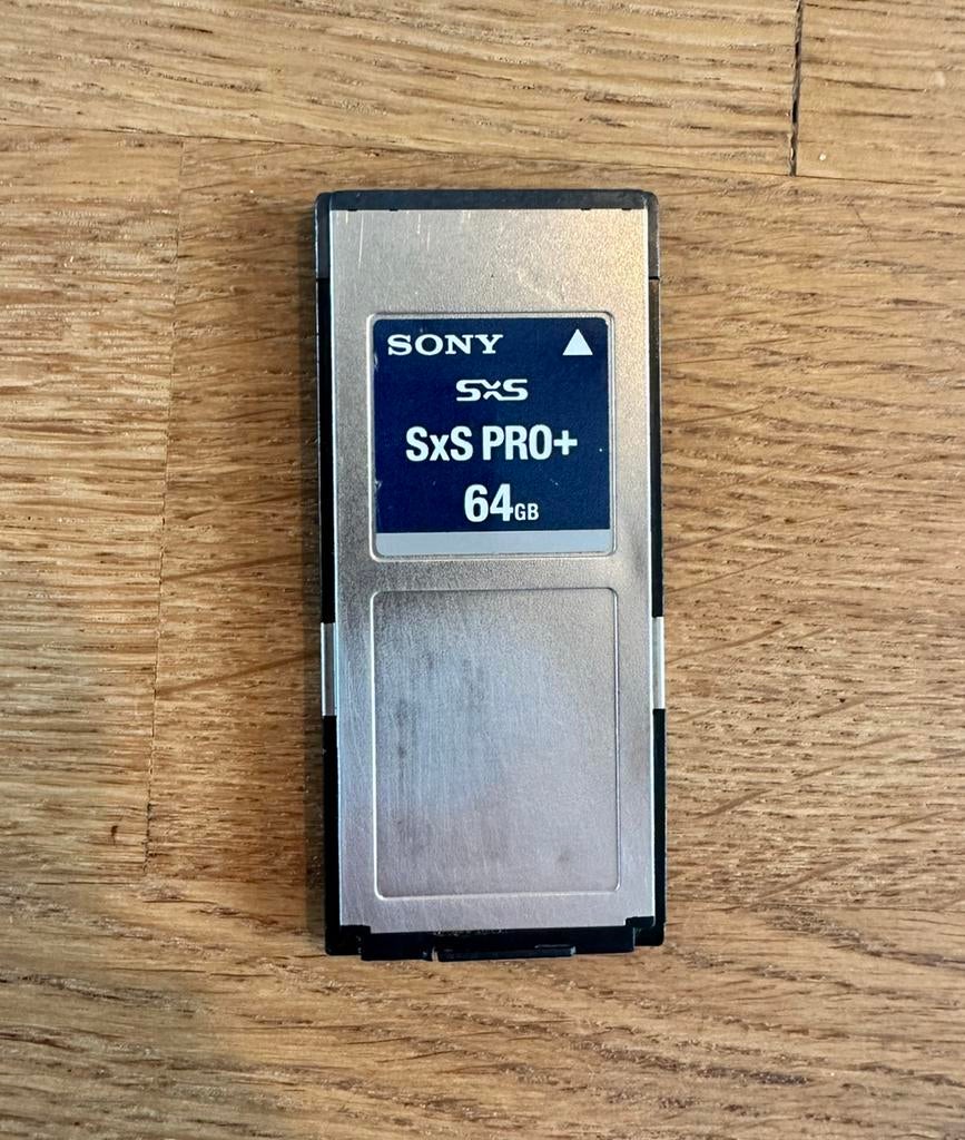 Sony SxS Pro+ Memory Card 64GB, Ophalen of Verzenden, Zo goed als nieuw, Video