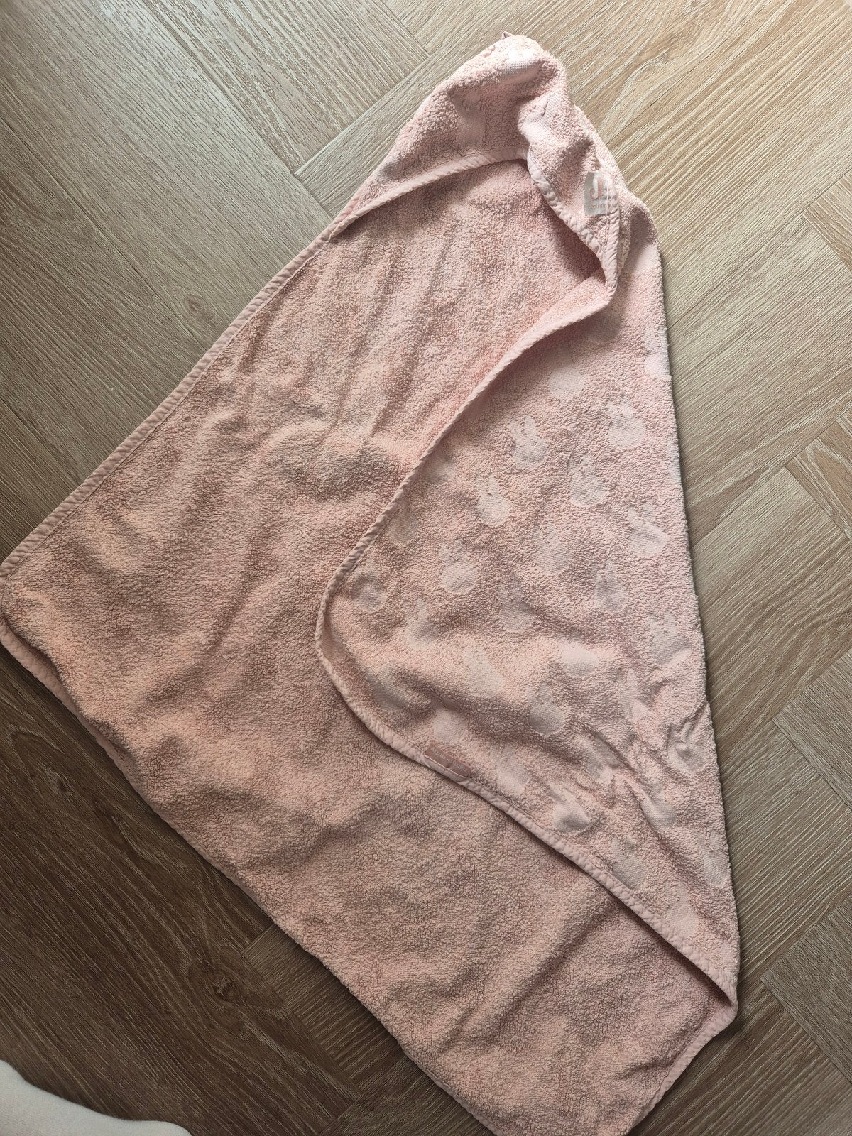 Baby handdoek van Jolein met nijntje roze, Overige typen, Ophalen of Verzenden, Zo goed als nieuw, Nijntje
