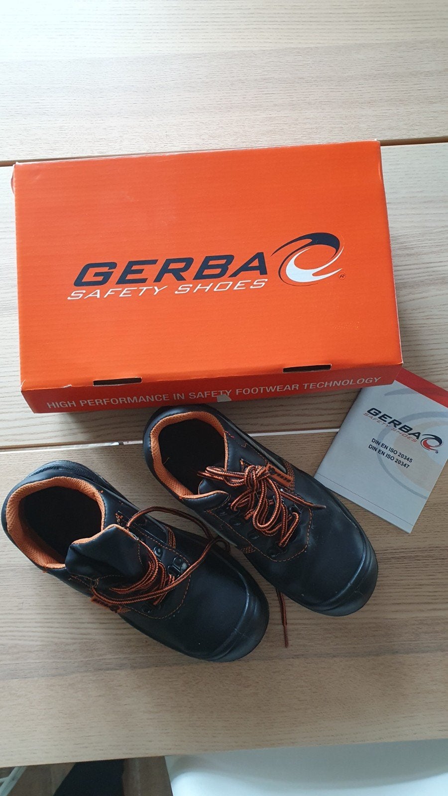 Nieuwe veiligheidsschoenen maat 38 - Gerba Safety Shoes, Ophalen of Verzenden, Nieuw, Werkschoenen