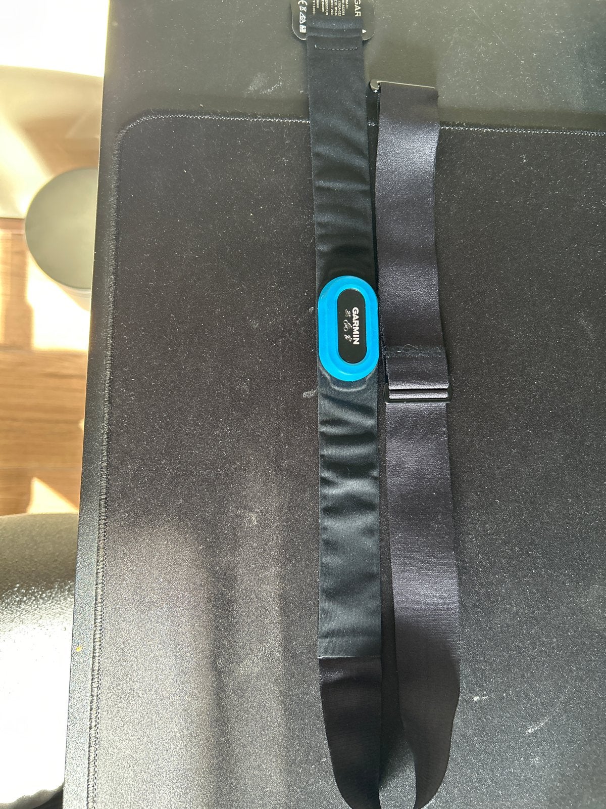 Garmin hartslagmeter met borstband, Sport en Fitness, Ophalen of Verzenden, Gebruikt, Garmin, Met borstriem
