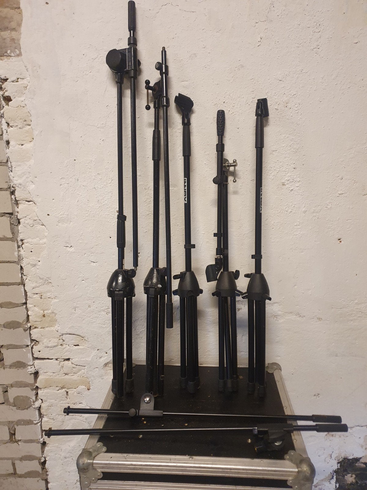 5 Microfoon standaards, Ophalen, Gebruikt, Microfoon