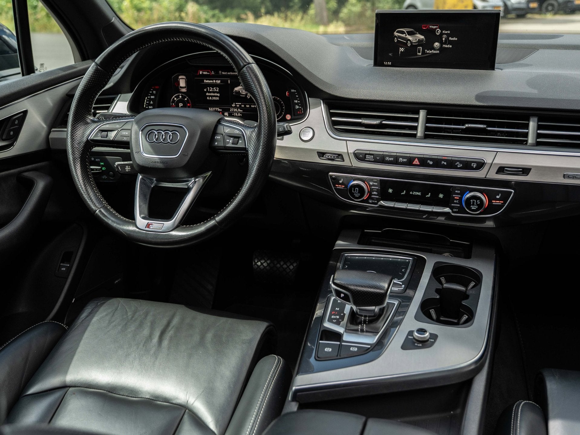 Audi Q7 3.0 TDI quattro Pro Line + 7p - STOEL VERW - PARK CA, Auto's, Automaat, Gebruikt, 241 €/maand, 7 stoelen