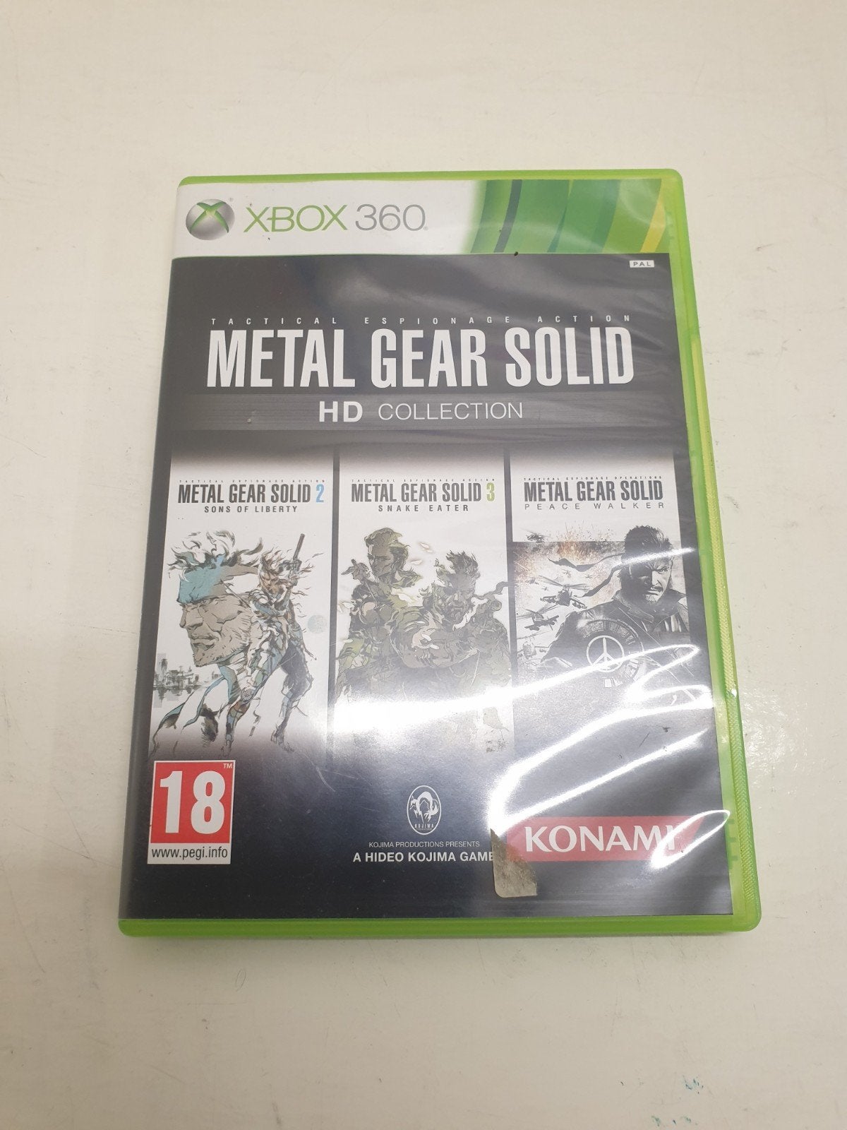 Metal gear solid HD collection xbox 360, Avontuur en Actie, Vanaf 18 jaar, 1 speler, Ophalen of Verzenden
