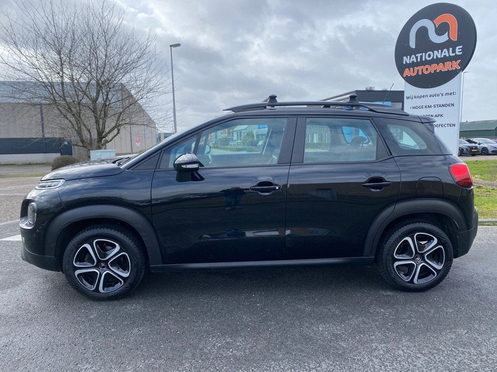 Citroen C3 Aircross 2021 * 1.2 PureTech Feel * LED * CLIMA *, Gebruikt, Euro 6, 1199 cc, Zwart