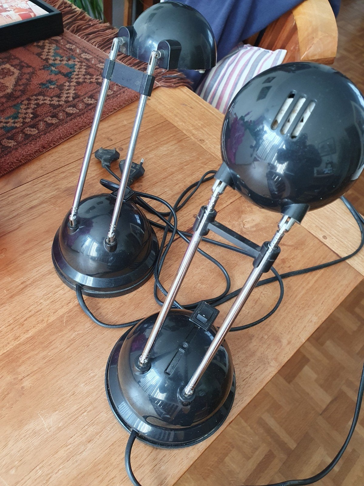 Twee mooie tafel/bureaulampen in goede staat, Huis en Inrichting, Lampen | Tafellampen, Ophalen of Verzenden, Zo goed als nieuw
