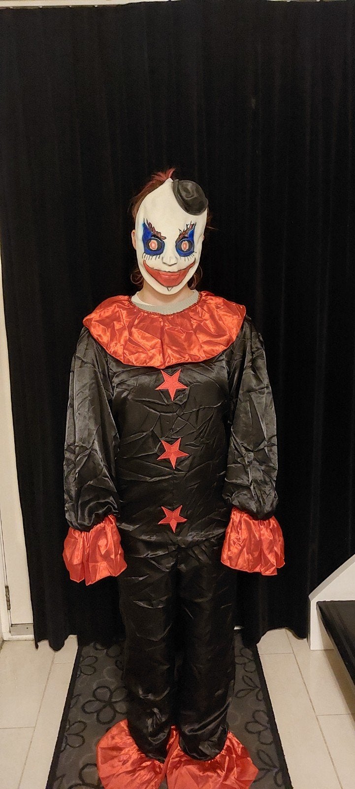 Schrikwekkend Clown Kostuum - Halloween/Carnaval, Ophalen of Verzenden