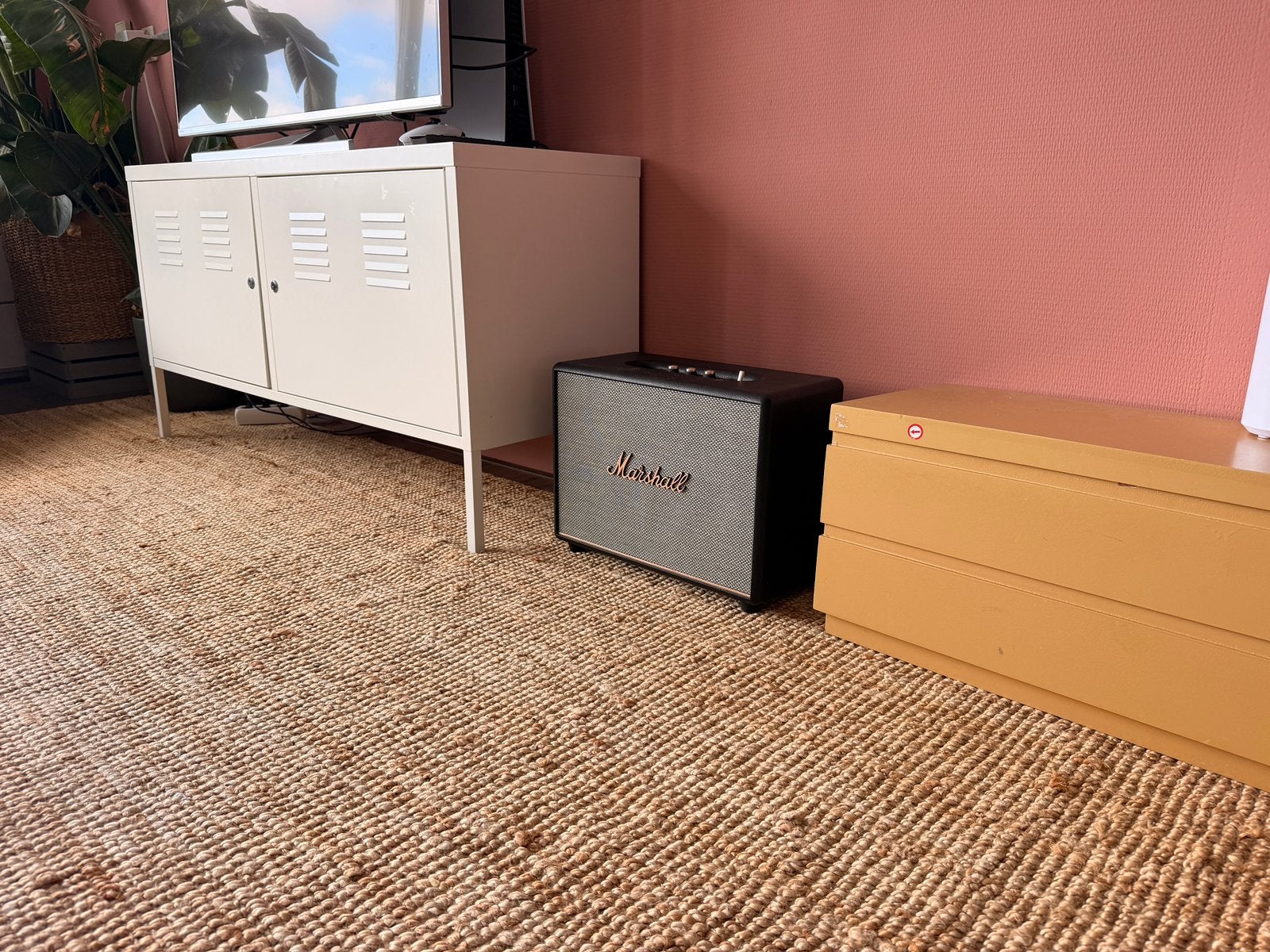 Marshall Woburn III bluetooth speaker - als nieuw!, Overige typen, Zo goed als nieuw, Minder dan 60 watt, Ophalen