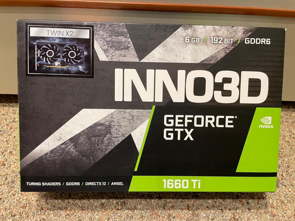 NVIDIA Geforce GTX 1660 Ti 6GB 192 GDDR6 INN030D, Computers en Software, Videokaarten, PCI-Express 3, GDDR6, Ophalen of Verzenden