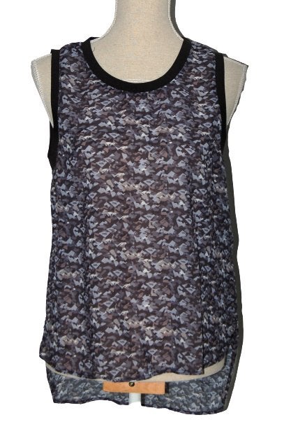 Nieuwe Supertrash doorschijnende top, grijs, Mt. 42, Supertrash, Verzenden, Maat 42/44 (L), Nieuw