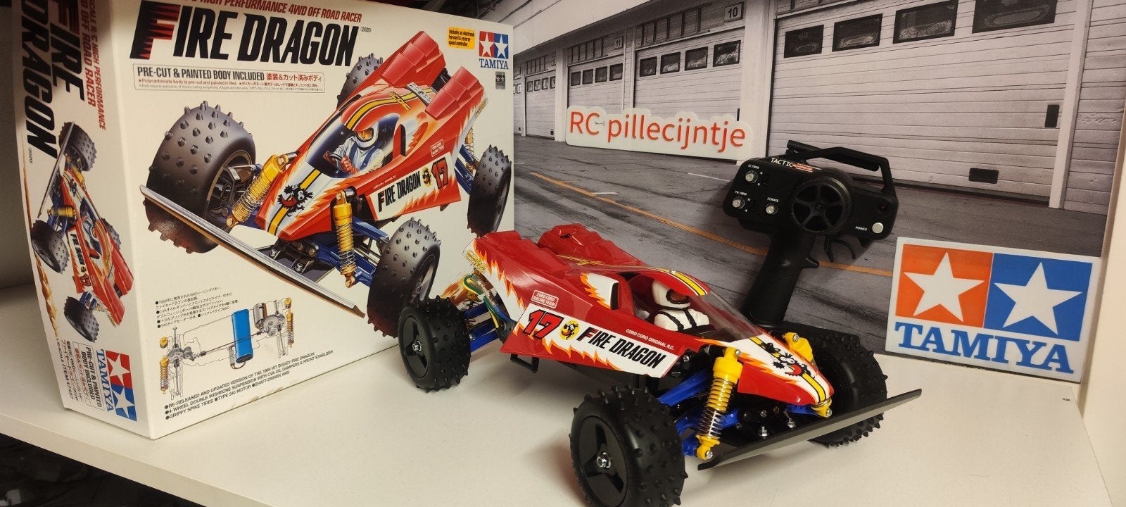 tamiya 47457 fire dragon, Ophalen of Verzenden, Nieuw